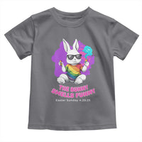 Happy 420 Easter Toddler T Shirt The Bunny Smells Funny