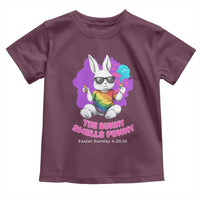 Happy 420 Easter Toddler T Shirt The Bunny Smells Funny