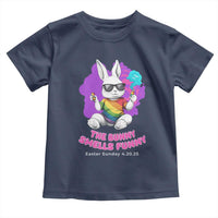 Happy 420 Easter Toddler T Shirt The Bunny Smells Funny