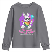 Happy 420 Easter Youth Sweatshirt The Bunny Smells Funny