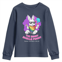 Happy 420 Easter Youth Sweatshirt The Bunny Smells Funny