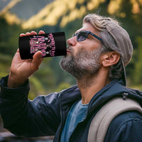 Prepare to Groovy Dye Funny Bunny Easter 4 in 1 Can Cooler Tumbler Horror Dyeing Eggs