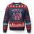 Prepare to Groovy Dye Funny Bunny Easter Ugly Christmas Sweater Horror Dyeing Eggs - Wonder Print Shop