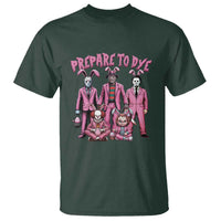 Prepare to Groovy Dye Funny Bunny Easter T Shirt Horror Dyeing Eggs