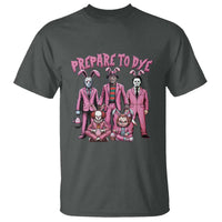 Prepare to Groovy Dye Funny Bunny Easter T Shirt Horror Dyeing Eggs