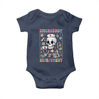 Emergency Department Skeleton Nurse Easter Baby Onesie ER Nursing Room