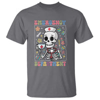 Emergency Department Skeleton Nurse Easter T Shirt ER Nursing Room