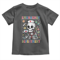 Emergency Department Skeleton Nurse Easter Toddler T Shirt ER Nursing Room