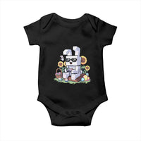 Pixel Art Gamer Bunny Easter Baby Onesie Cool Retro Gaming Vibes