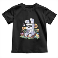 Pixel Art Gamer Bunny Easter Toddler T Shirt Cool Retro Gaming Vibes