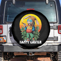 Happy 420 Easter Spare Tire Cover Funny Bunny Smoking Weed