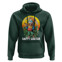 Happy 420 Easter Hoodie Funny Bunny Smoking Weed