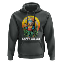 Happy 420 Easter Hoodie Funny Bunny Smoking Weed