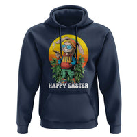 Happy 420 Easter Hoodie Funny Bunny Smoking Weed