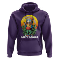 Happy 420 Easter Hoodie Funny Bunny Smoking Weed