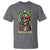 Skeleton 420 The Stoner T Shirt Retro Tarot Card Weed Lover Cannabis Trippy Vibes