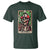 Skeleton 420 The Stoner T Shirt Retro Tarot Card Weed Lover Cannabis Trippy Vibes