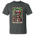 Skeleton 420 The Stoner T Shirt Retro Tarot Card Weed Lover Cannabis Trippy Vibes