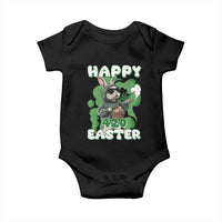 Happy 420 Easter Baby Onesie Funny Smoking Easter Bunny