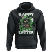 Happy 420 Easter Hoodie Funny Smoking Easter Bunny