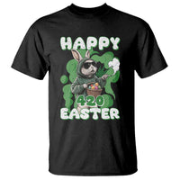 Happy 420 Easter T Shirt Funny Smoking Easter Bunny