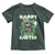 Happy 420 Easter Toddler T Shirt Funny Smoking Easter Bunny
