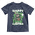 Happy 420 Easter Toddler T Shirt Funny Smoking Easter Bunny