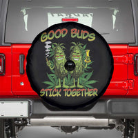 Funny Marijuana Spare Tire Cover Good Buds Stick Together Couples 420 Weed Cannabis