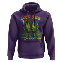 Funny Marijuana Hoodie Good Buds Stick Together Couples 420 Weed Cannabis