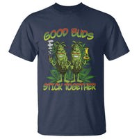 Funny Marijuana T Shirt Good Buds Stick Together Couples 420 Weed Cannabis