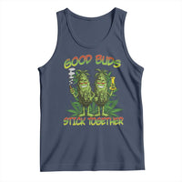Funny Marijuana Tank Top Good Buds Stick Together Couples 420 Weed Cannabis