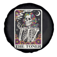 Skeleton 420 Cannabis Spare Tire Cover Tarot Card The Stoner Weed Lover