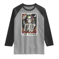 Skeleton 420 Cannabis Raglan Shirt Tarot Card The Stoner Weed Lover