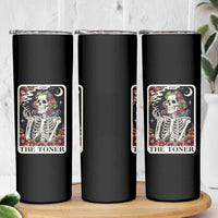 Skeleton 420 Cannabis Skinny Tumbler Tarot Card The Stoner Weed Lover