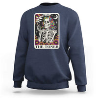 Skeleton 420 Cannabis Sweatshirt Tarot Card The Stoner Weed Lover
