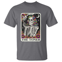 Skeleton 420 Cannabis T Shirt Tarot Card The Stoner Weed Lover