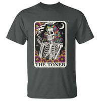 Skeleton 420 Cannabis T Shirt Tarot Card The Stoner Weed Lover