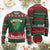 Chiefin Weed Smoking Ugly Christmas Sweater Funny 420 Cannabis Pot THC Smoker - Wonder Print Shop