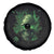 Marijuana Skull Spare Tire Cover Smoke Weed Cannabis 420 Pot Leaf
