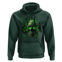 Marijuana Skull Hoodie Smoke Weed Cannabis 420 Pot Leaf