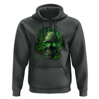 Marijuana Skull Hoodie Smoke Weed Cannabis 420 Pot Leaf