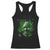 Marijuana Skull Racerback Tank Top Smoke Weed Cannabis 420 Pot Leaf