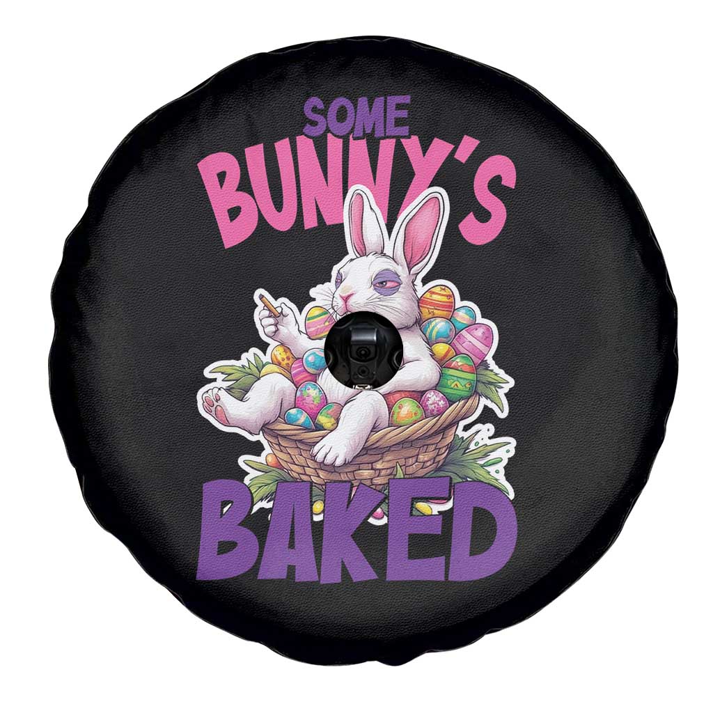 Happy 420 Easter Spare Tire Cover Bunny Funny Weed Smoking Rabbit Cannabis 4/20 Day