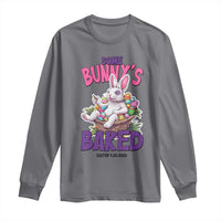 Happy 420 Easter Long Sleeve Shirt Bunny Funny Weed Smoking Rabbit Cannabis 4/20 Day