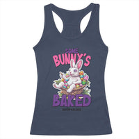 Happy 420 Easter Racerback Tank Top Bunny Funny Weed Smoking Rabbit Cannabis 4/20 Day