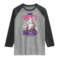 Happy 420 Easter Raglan Shirt Bunny Funny Weed Smoking Rabbit Cannabis 4/20 Day