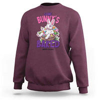 Happy 420 Easter Sweatshirt Bunny Funny Weed Smoking Rabbit Cannabis 4/20 Day