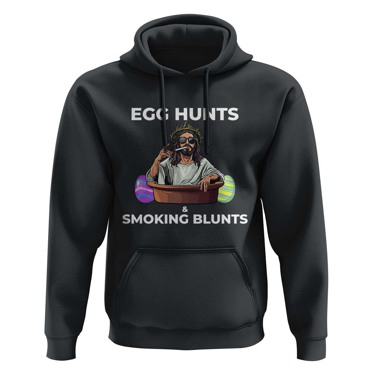 Happy 420 Easter Hoodie Blunt Stoner