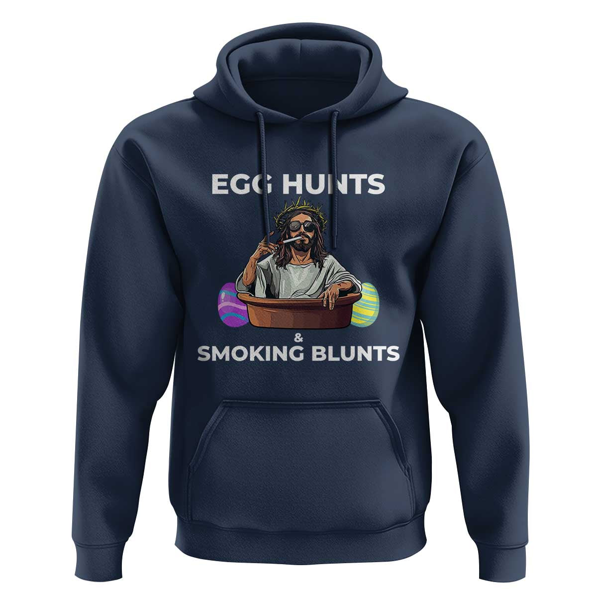 Happy 420 Easter Hoodie Blunt Stoner