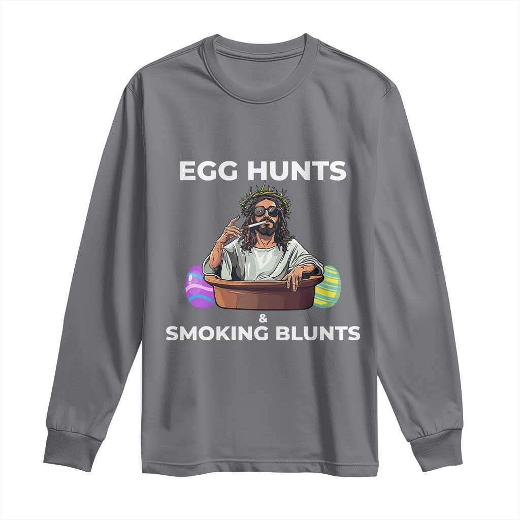 Happy 420 Easter Long Sleeve Shirt Blunt Stoner